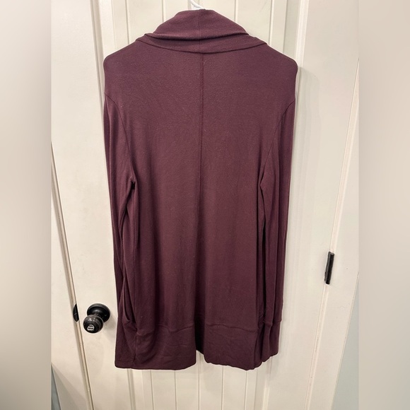 Athleta Women's Burgundy Cardigan XS - Picture 5 of 5